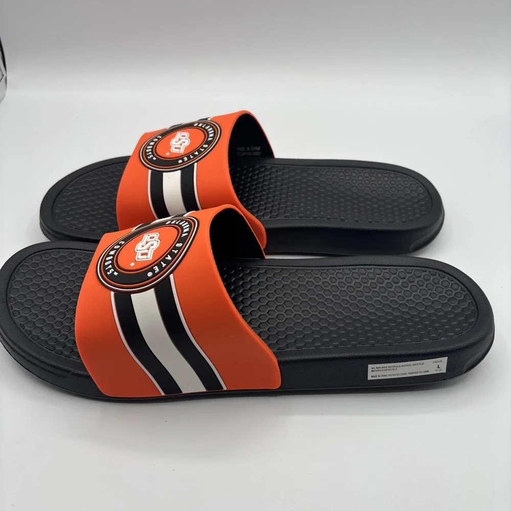 Foco Oklahoma State University Slides Sandals Men's‎ Size L (11-12)